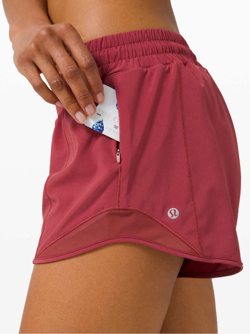 Lululemon Hotty Hot Short II *Long 4" Chianti Size 8